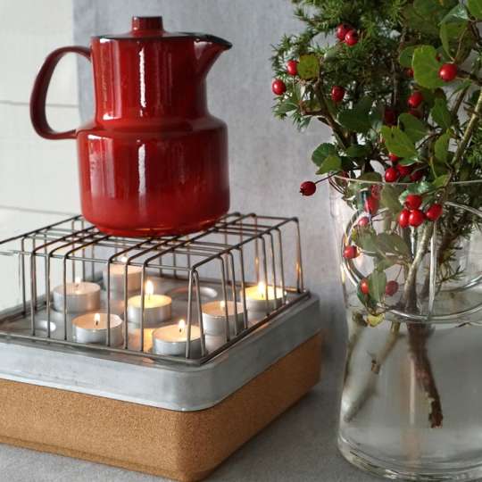 Nachhaltig & elegant - Stumpastaken-Kerzenhalter