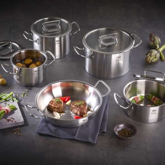 Das Topfset Gourmet Plus von ELO ist German Design Award Special 2023 Winner