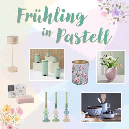 Frühling in Pastell – Produktvorschläge von TrendXPRESS