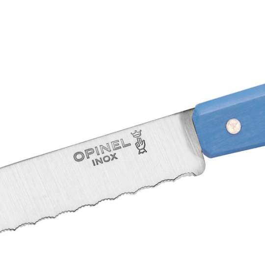 Opinel Küchenmesser Nr. 113 hellblau