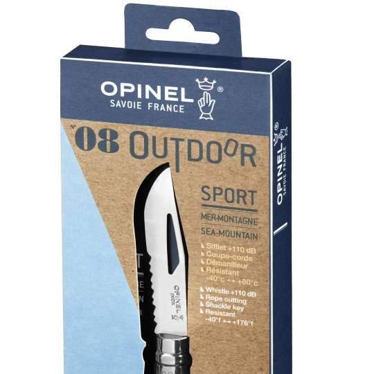 Voll im Trend: Opinel Outdoor No. 08 Fluo