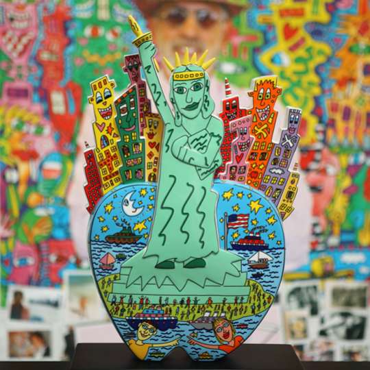 Freiheitsstatue von James Rizzi