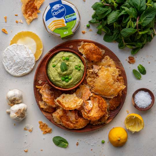 Kreative Fitness-Küche mit Quäse