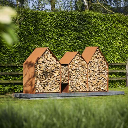 Endlich ein stylisches Holzlager! RB73 präsentiert 'Bruges'