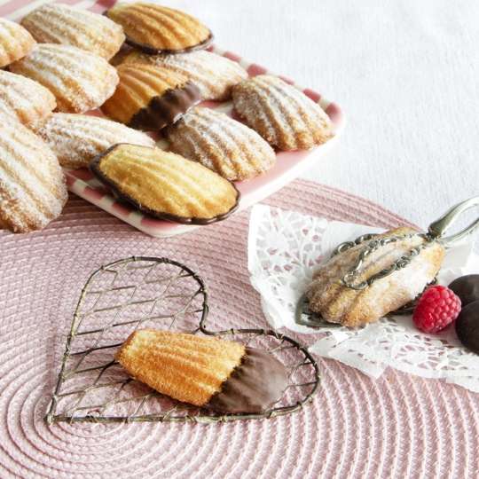 Oh, là là: Madeleines-Backformen von STÄDTER