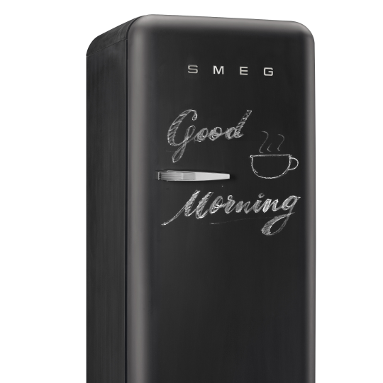 Smeg Write-on-Me-Kühlschrank schwarz