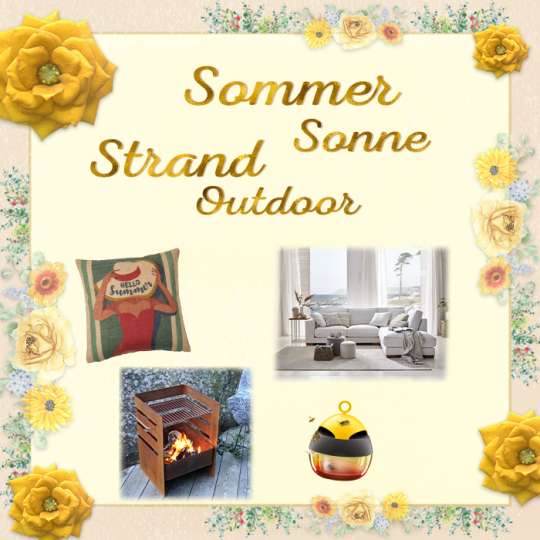 Sommer, Sonne, Strand - Outdoor-Feeling – Produktvorschläge