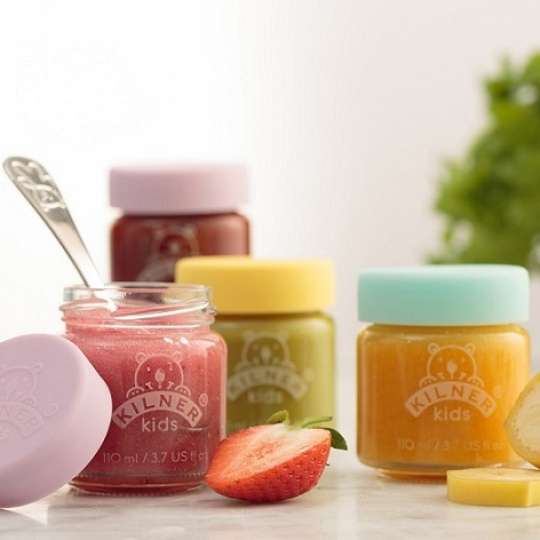 KILNER BABYGLÄSER – ideal für selbsthergestellte Babynahrung