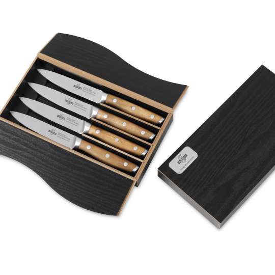 Tecpoint Steakmesser-Set 4 MUSKETEERS