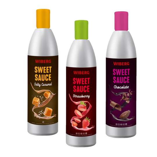 Sommer, Sonne, Süßes - Die drei neuen Saucen von WIBERG verzaubern Desserts