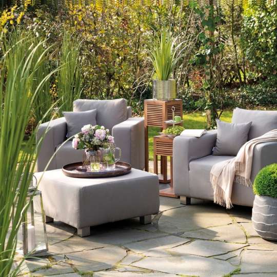 Komfortable und stillvoll -  Outdoor-Möbel und Dekoration von Fink Living