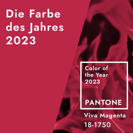 Viva Magenta – Pantone-Farbe 2023! 