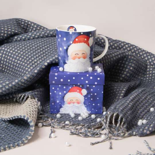 Finally Santa Henkelbecher mit Geschenkbox