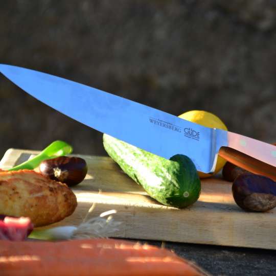 Edle Manufaktur-Messer mit Kupfer-Griffschalen aus der Kupfermanufaktur Weyersberg