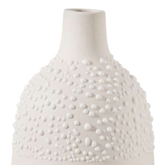 Räder: raffinierte Herstellung: Vasen, Schalen und Dosen in Perlenoptik / Perlenvase kleine Serie / Design 4