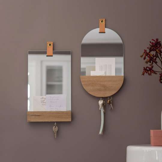 räder Spiegel mit Holzablage Milieu 1