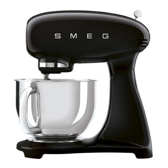 smeg Küchenmaschine, SMF 03, Full-Colour-Lackierung, schwarz