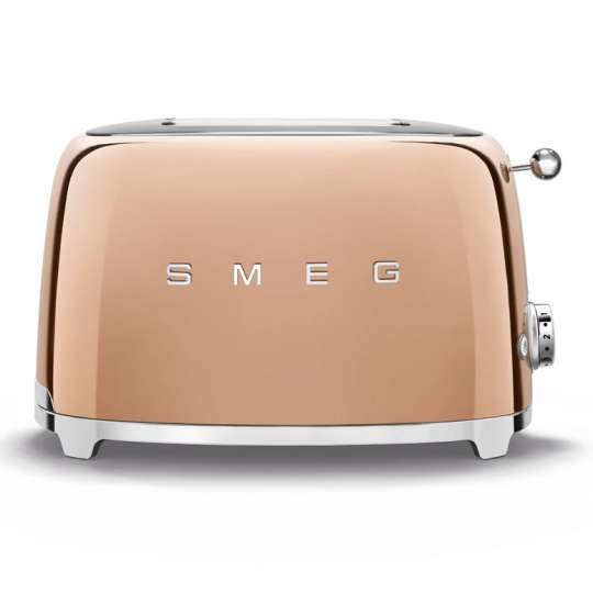 smeg: Luxuriöse Sondereditionen -  Toaster Rosegold, TSF01RGEU