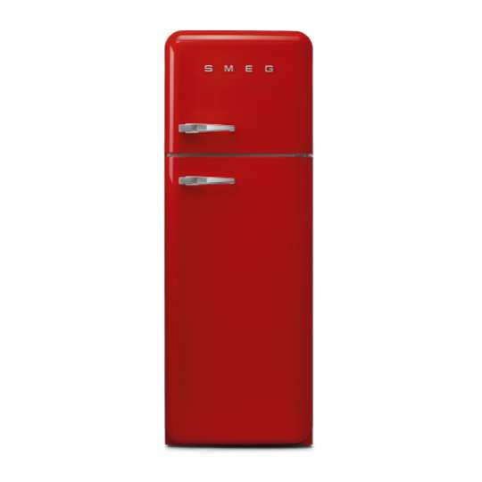 Smeg: Retro-Kühlschrank mit Gefrierteil FAB 30, rot 