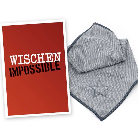 Wischtuch Wischen impossible von Wisch.art